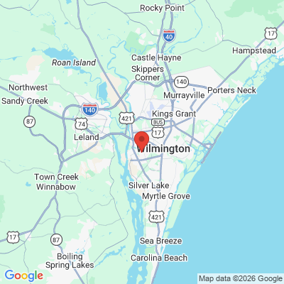 Map to  office in Wilson Family Dental