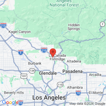Map to Infinite Dental Wellness office in Glendale, CA