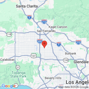 Map to Primary Office office in Van Nuys, CA