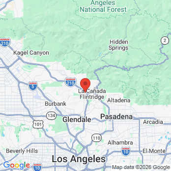 Map to Stephen Giovanisci DDS office in Montrose, CA