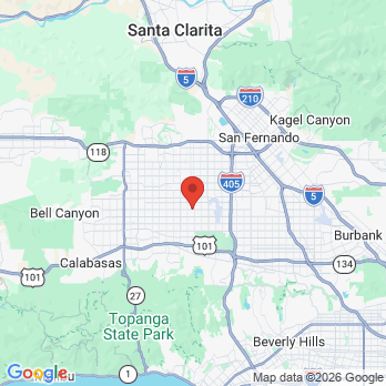 Map to Arnulfo Molina office in Reseda, CA