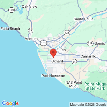 Map to Fremont Square Family Dentistry office in Oxnard, CA