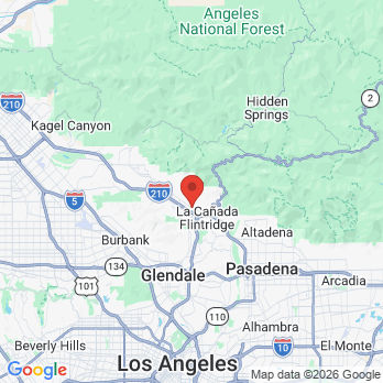 Map to Primary Office office in La Cañada Flintridge, CA