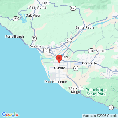 Map to  office in Oxnard, CA