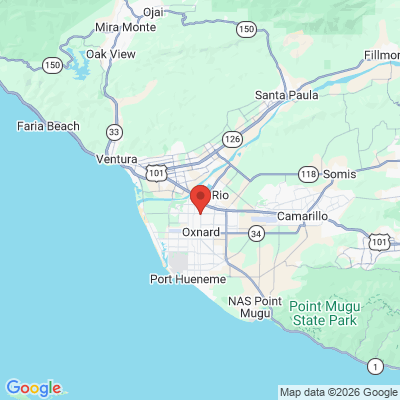 Map to See Me Smile Dental of Oxnard office in Oxnard, CA