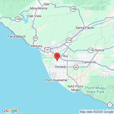 Map to  office in Oxnard, CA