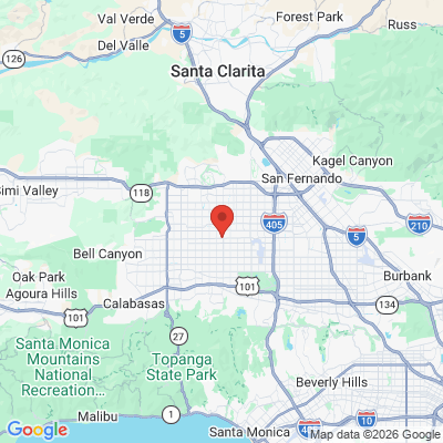 Map to Clove Dental Northridge office in Santa Monica, CA