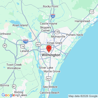 Map to  office in Wilmington, NC