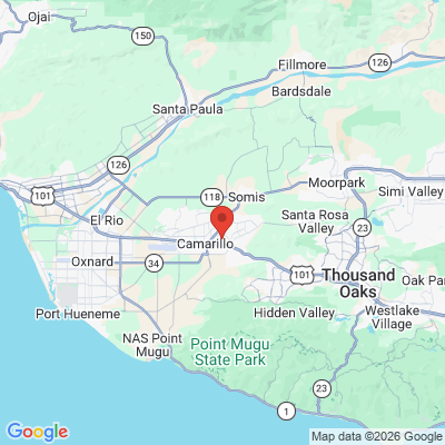 Map to  office in Camarillo, CA