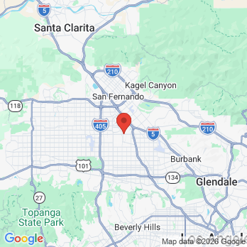 Map to Smile Center office in Los Angeles, CA
