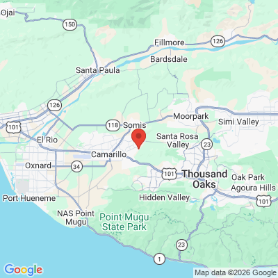 Map to  office in Camarillo, CA