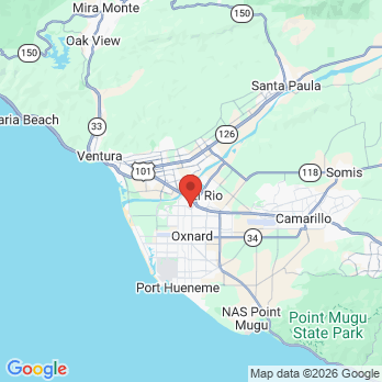 Map to Channel Islands Family Dental Office office in Oxnard, CA