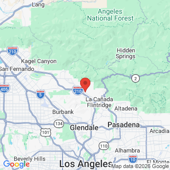 Map to James M. Kanda, D.D.S. office in La Crescenta Montrose, CA