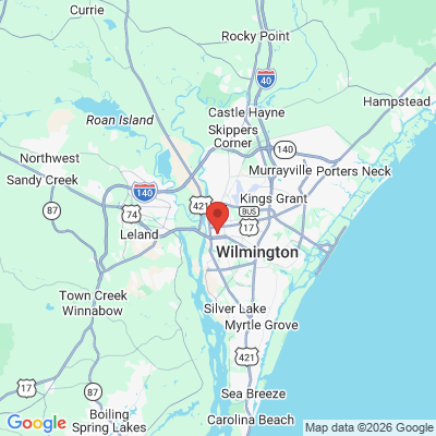 Map to  office in Wilmington, NC