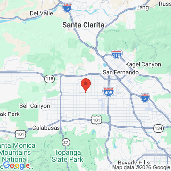 Map to Primary Office office in Northridge, CA