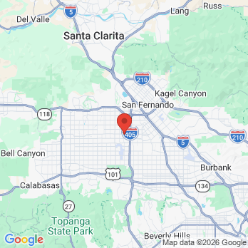 Map to Global City Dentistry office in Los Angeles, CA