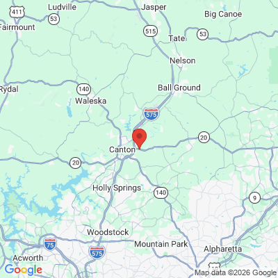 Map to  office in Canton, GA