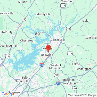 Map to  office in Oakwood Smiles