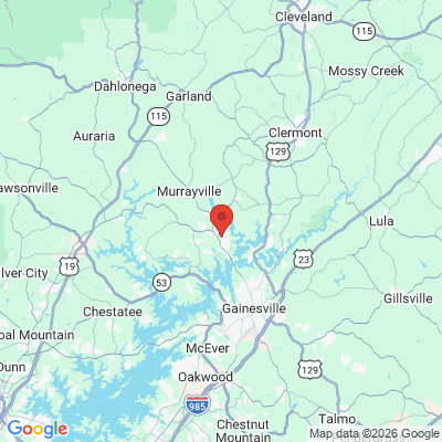 Map to  office in Gainesville, GA