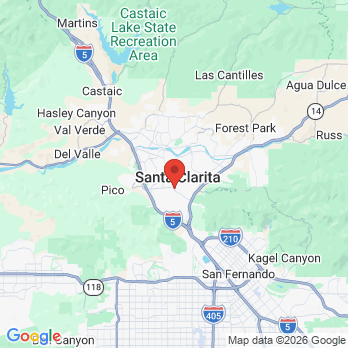 Map to Aesthetic Dental & Specialty Center office in Santa Clarita, CA