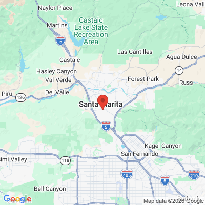 Map to  office in Santa Clarita, CA
