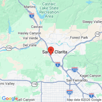 Map to Smile Design of Santa Clarita office in Santa Clarita, CA