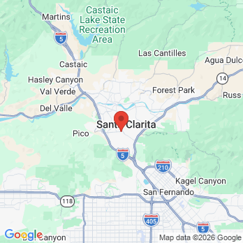 Map to Golden Oak Dental Second Location office in Santa Clarita, CA