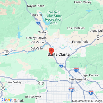 Map to  office in Stevenson Ranch, CA