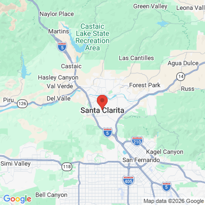 Map to  office in Santa Clarita, CA
