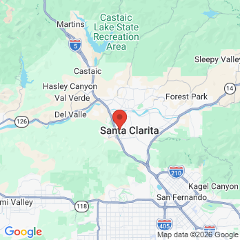 Map to My Kids Hometown Dentist office in Valencia, CA
