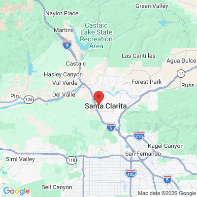 Map to Dr. Alexander Vasserman office in Santa Clarita, CA