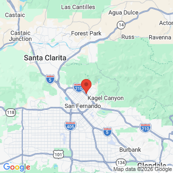 Map to Primary Office office in Sylmar, CA