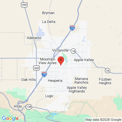 Map to  office in Victorville, CA