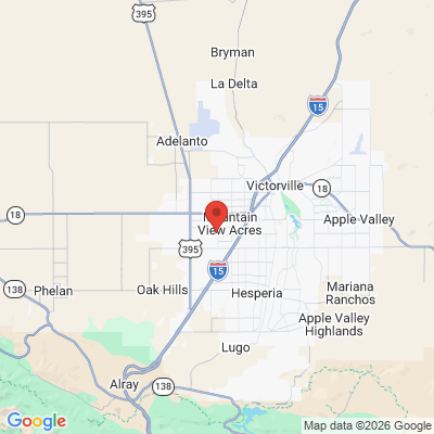 Map to  office in Victorville, CA