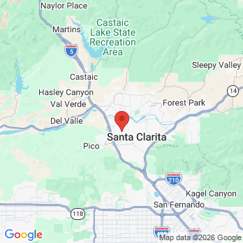 Map to Santa Clarita Dental office in Santa Clarita, CA