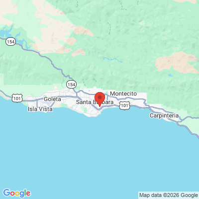 Map to  office in Santa Barbara, CA