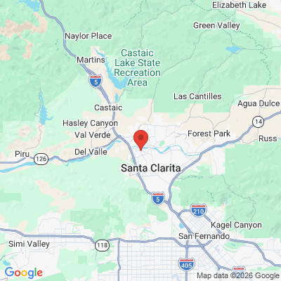 Map to  office in Valencia, CA