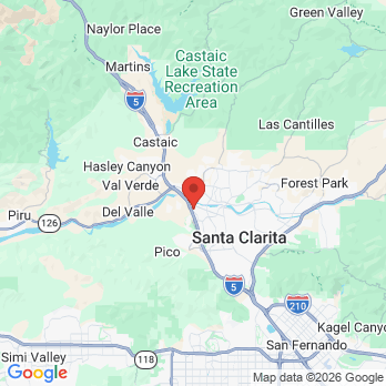 Map to Valencia Periodontics  office in Santa Clarita, CA