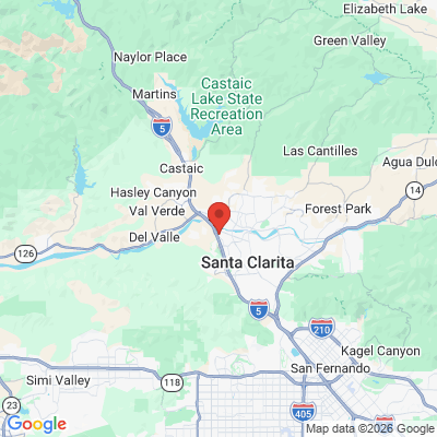 Map to  office in Santa Clarita, CA