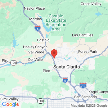 Map to Promenade Dentistry. office in Valencia, CA