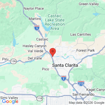 Map to Valencia aesthetic dentistry  office in Santa Clarita, CA