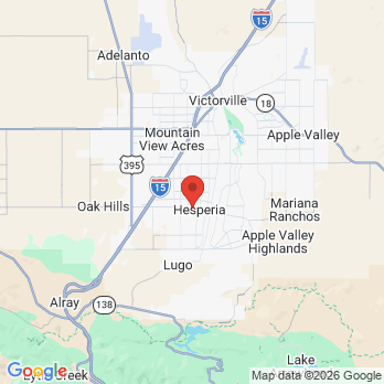 Map to Primary OfficeFamily Dentistry office in Hesperia, CA