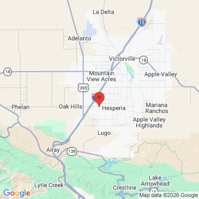 Map to Digital Denture Plus Implants office in Hesperia, CA