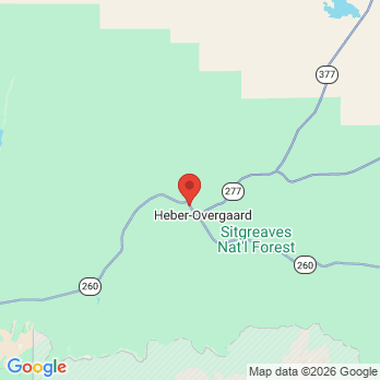 Map to Canyon Rim Dental-Heber office in Heber, AZ