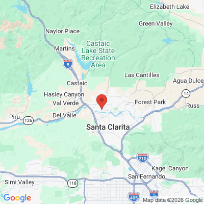 Map to  office in Valencia, CA