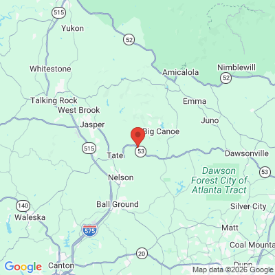 Map to  office in Marble Hill, GA