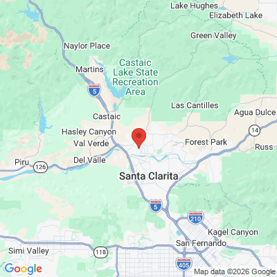 Map to  office in Valencia, CA