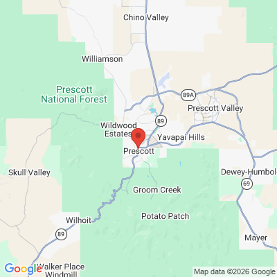 Map to  office in Prescott, AZ