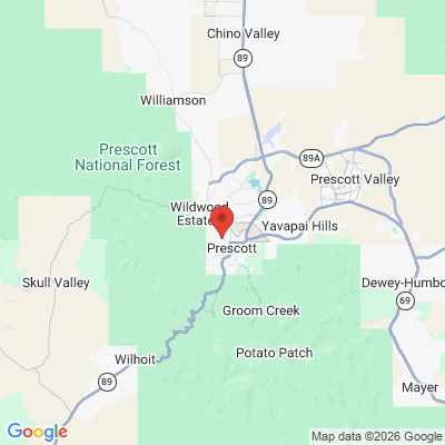Map to  office in Prescott, AZ