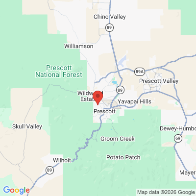 Map to  office in Prescott, AZ